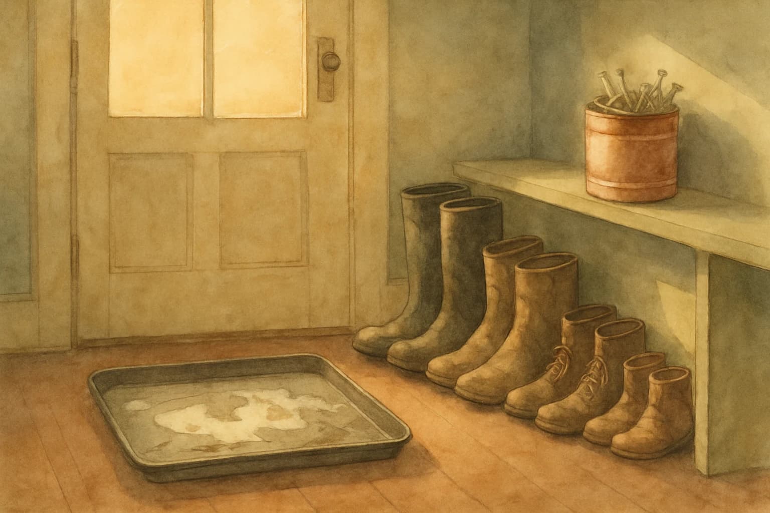 10 Objects That Lived in the American Mudroom in 1972
