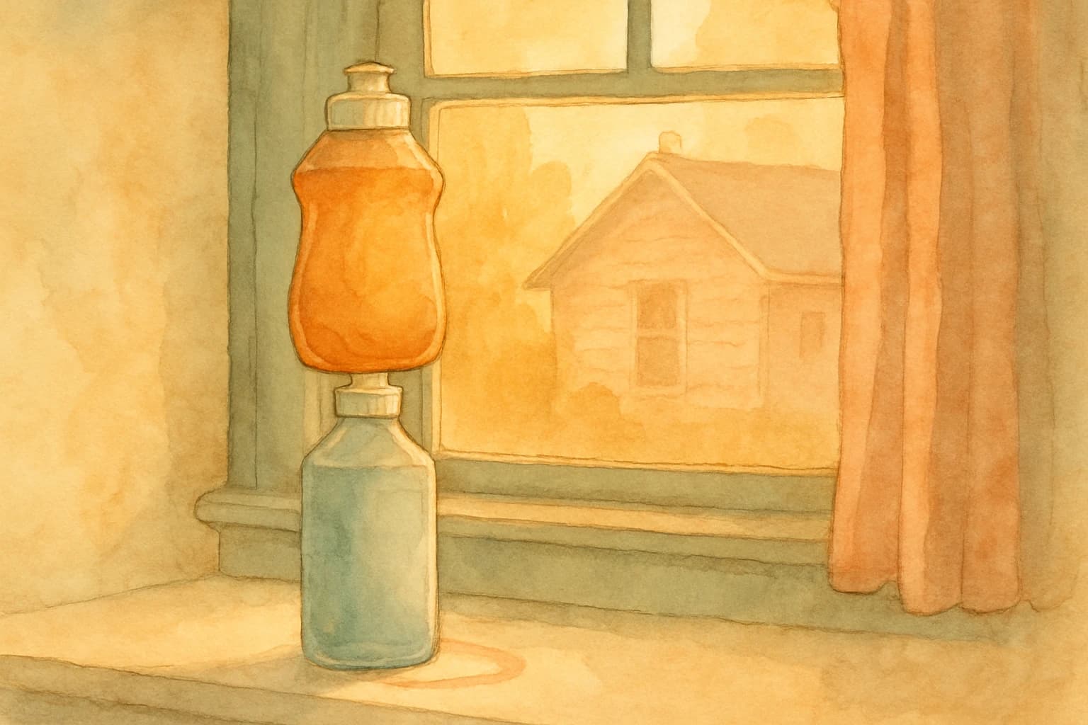 12 Unplanned Residents of the Kitchen Sink Windowsill