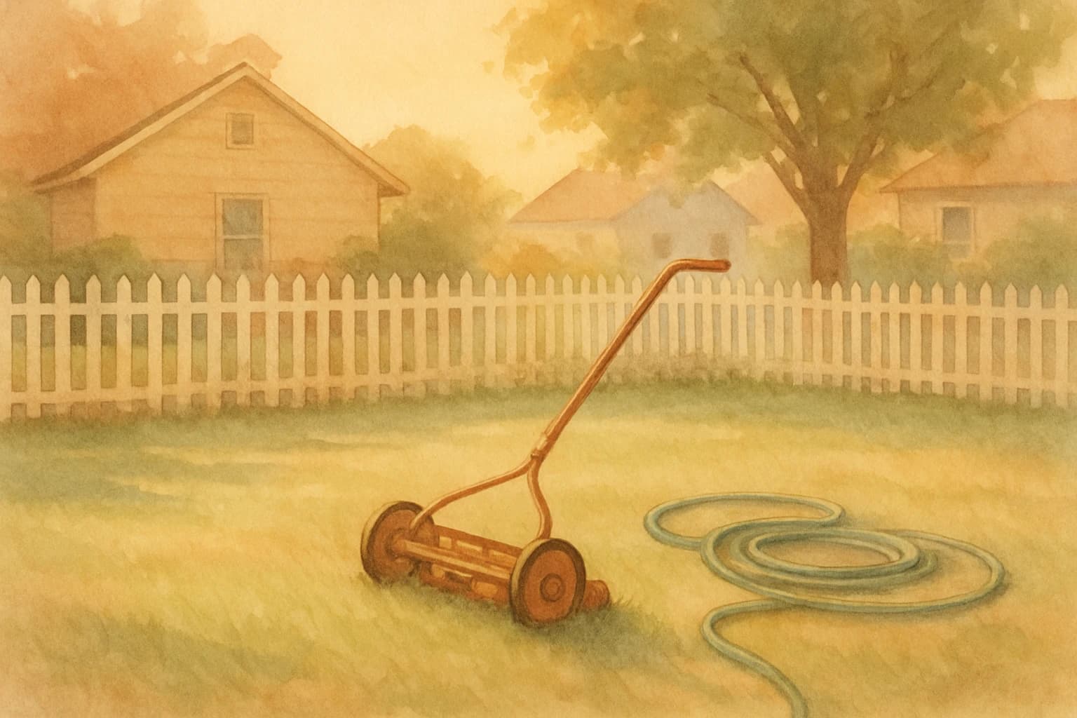 The American Lawn: A Quiet Pride That Ran the Whole Summer