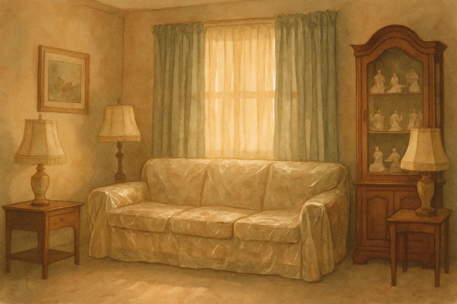 The American Living Room That Nobody Actually Lived In