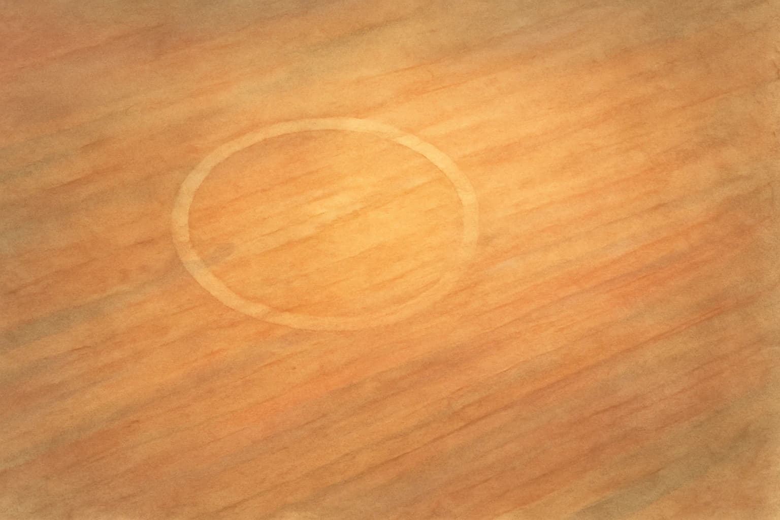The Condensation Ring Left by the Aluminum Cup