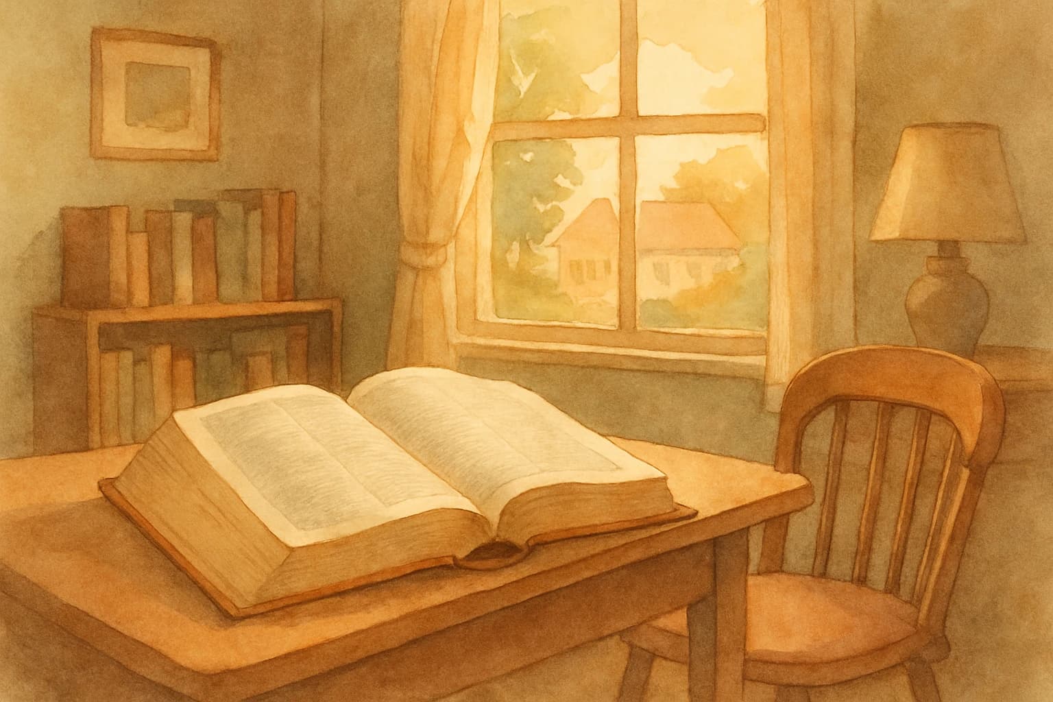 The Heavy Hardcover That Sat on the Desk for Decades