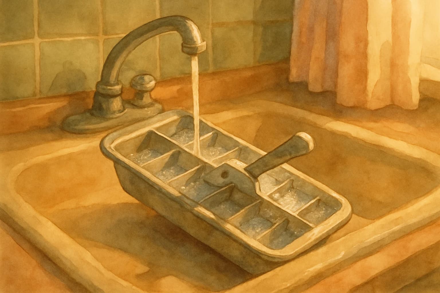 The Aluminum Lever That Fought You for Every Ice Cube