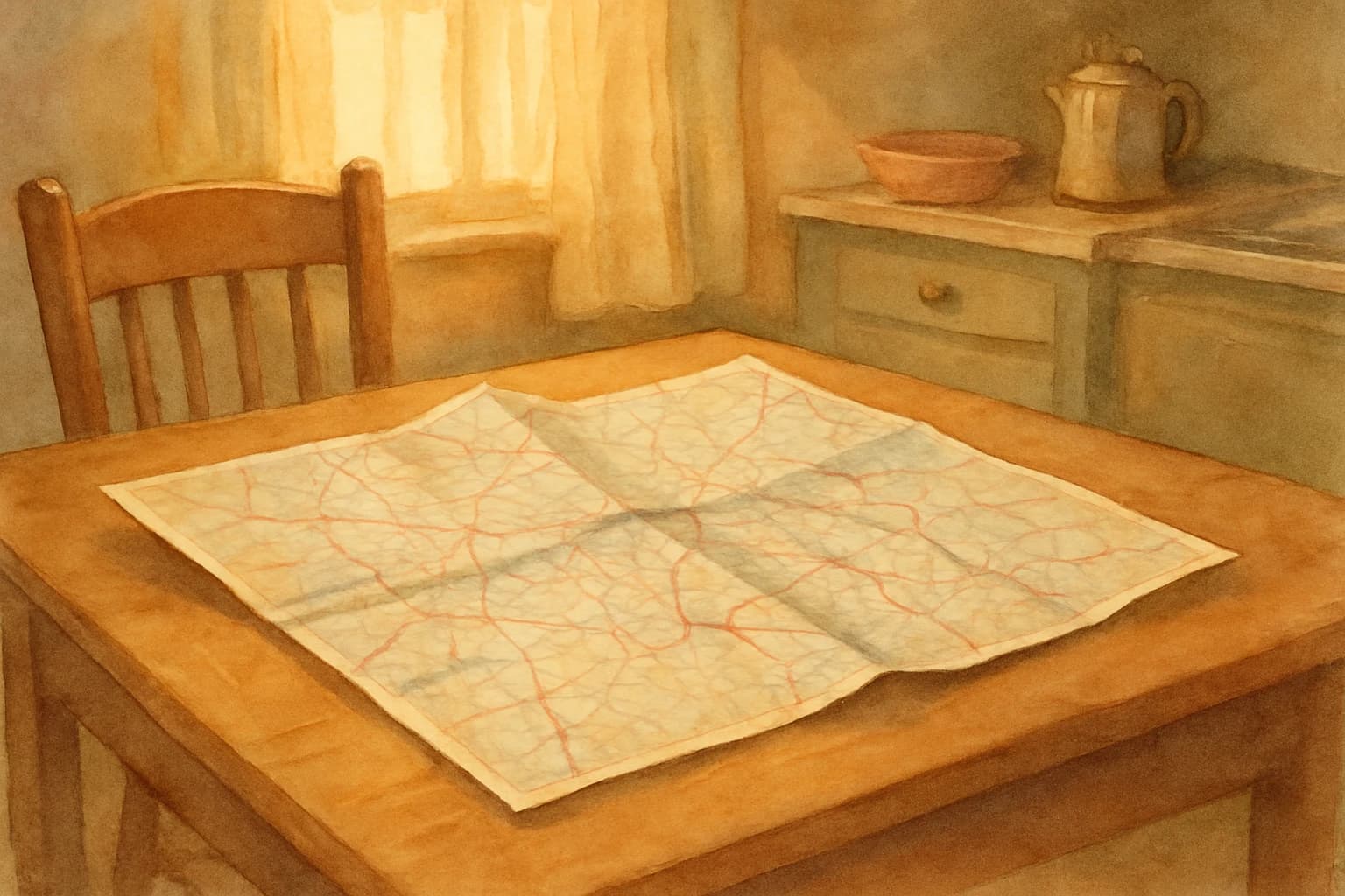 The Map Folded Wrong in the Glove Compartment