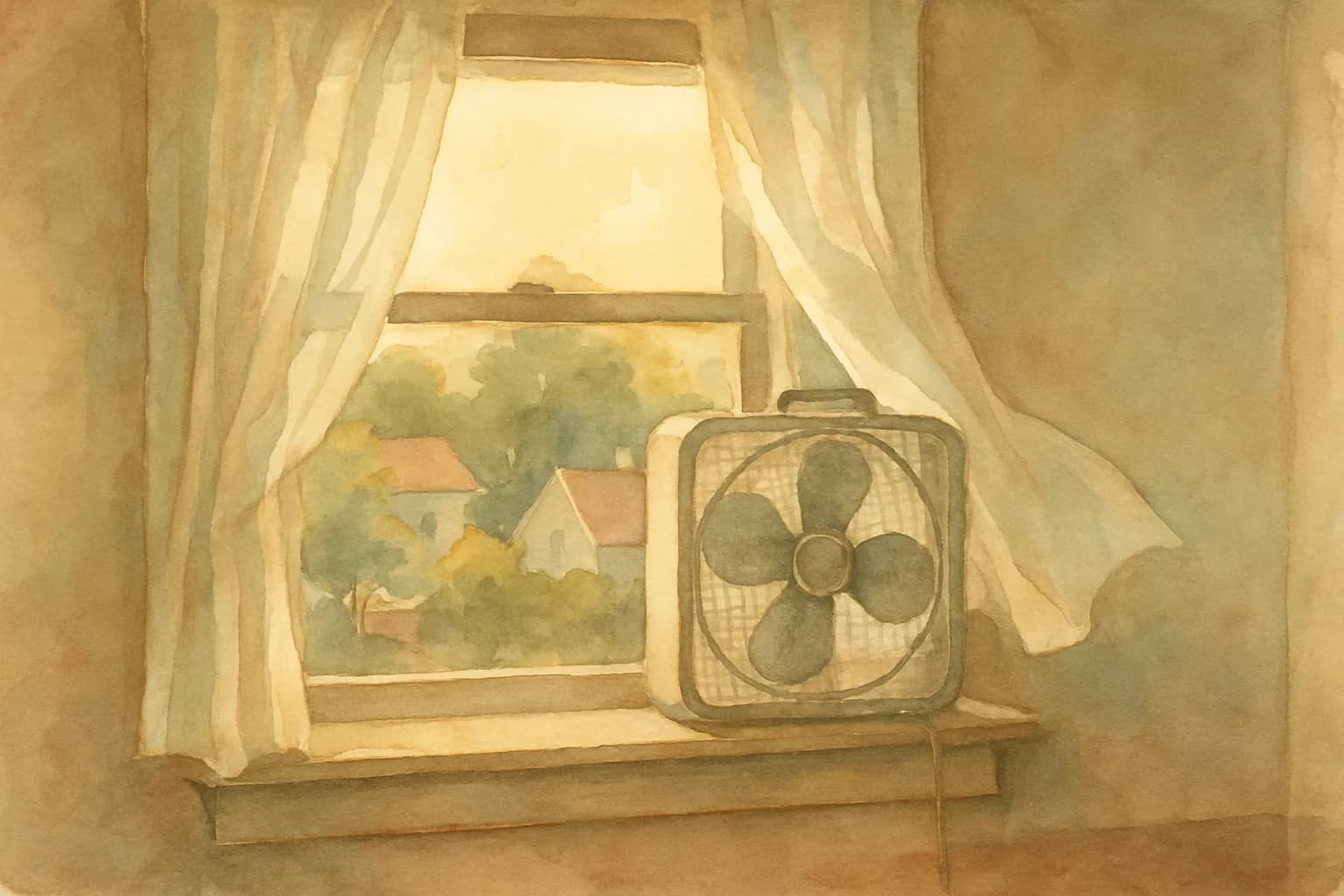 What Summer Sounded Like Before Air Conditioning